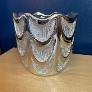 Silver Angel Wing Planter