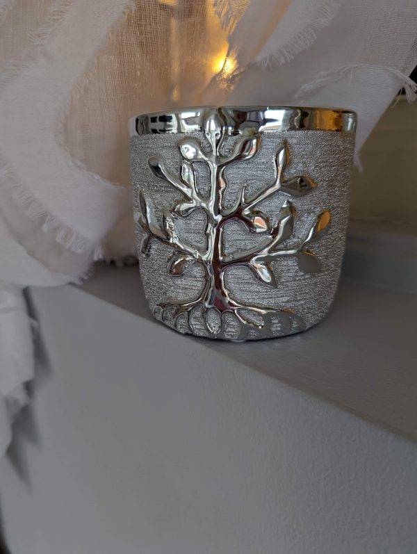 Silver Tree of Life Planter’s - Image 3