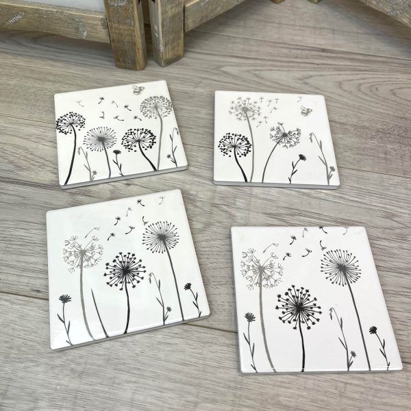 Dandelion Coasters