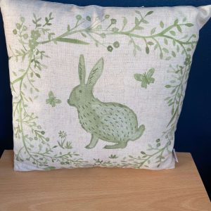 Sage cottage cushion