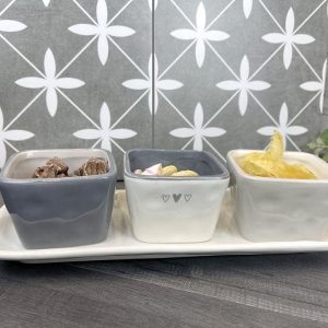 Snack Dish Trio Set