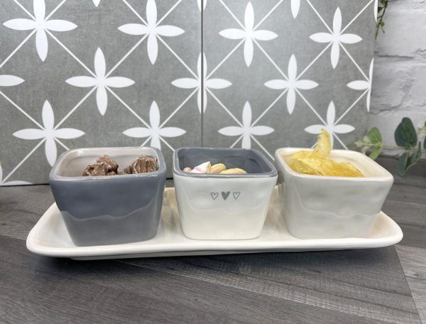 Snack Dish Trio Set