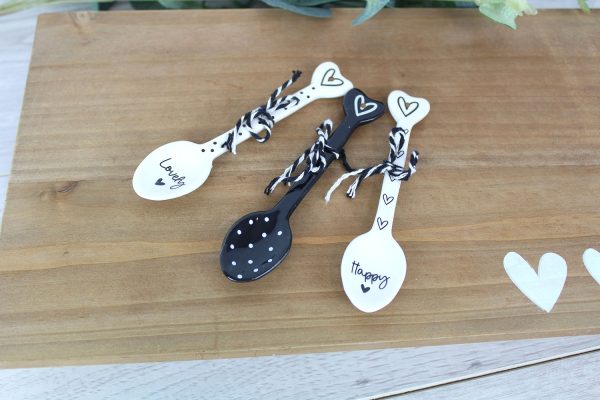 Black and White Spoons - Image 2