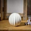 Ceramic Decorative Balls and Beaded Tray Set - Image 5