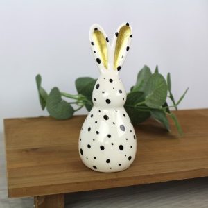Bunny with Black Spots