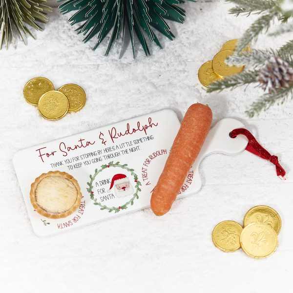 Santa & Rudolph Christmas Eve Treats Trivet