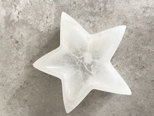 Selenite Star Bowl