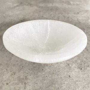 Selenite Oval Bowl