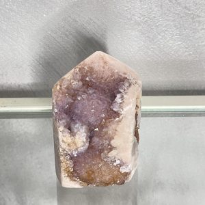 Pink Amethyst Druzy Tower