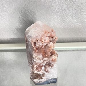 Pink Amethyst Druzy Tower