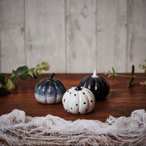 Monochrome Pumpkins set of 3