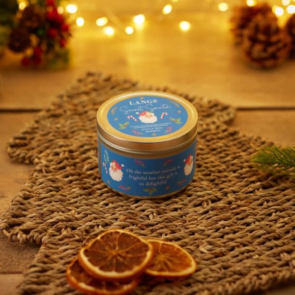 Secret Santa Jingle Bell Berries Candle - Image 2