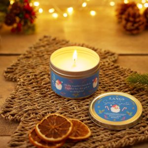 Secret Santa Jingle Bell Berries Candle